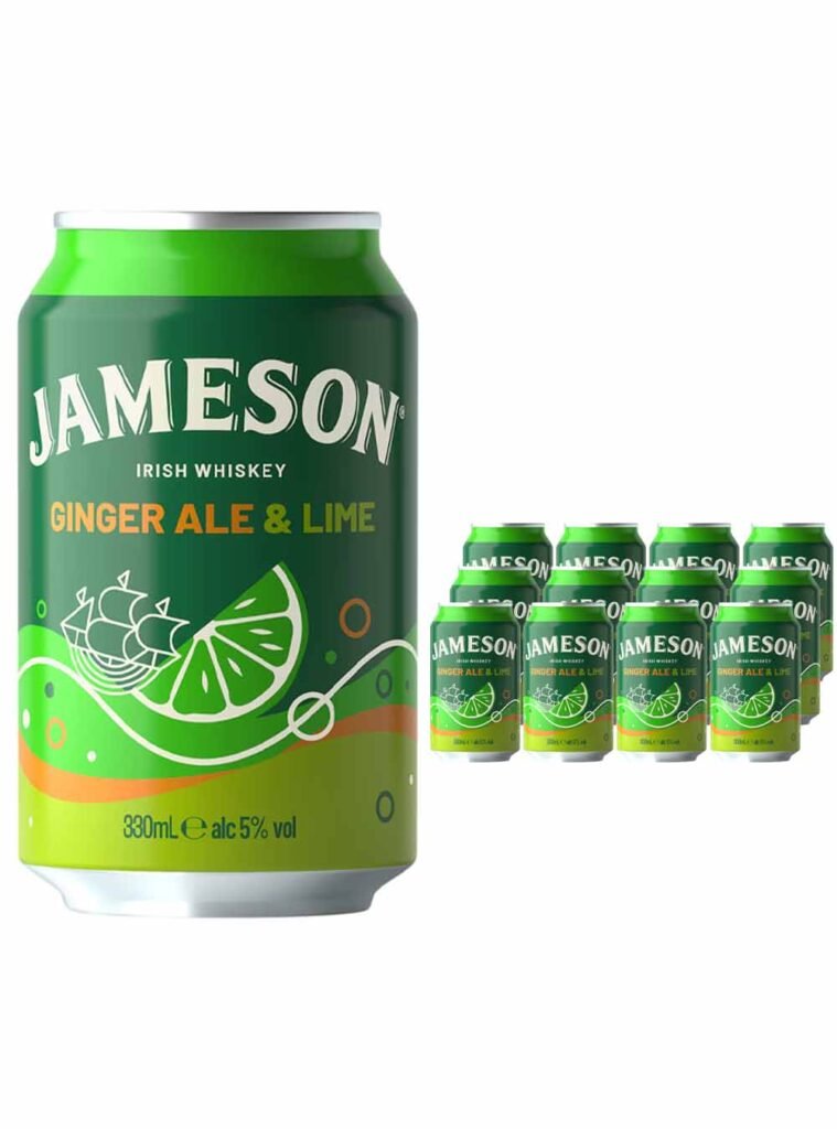 Jameson Ginger & Lime Can Multipack 12 x 330ml