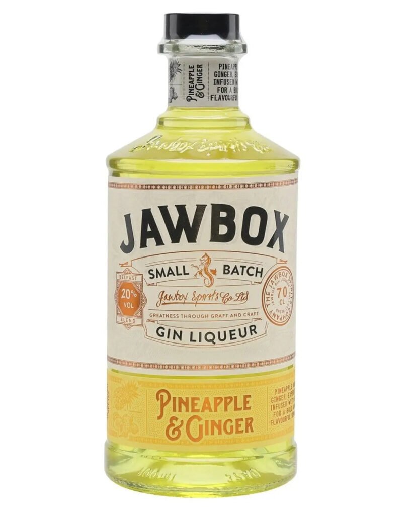 Jawbox Pineapple & Ginger Gin Liqueur 70 cl