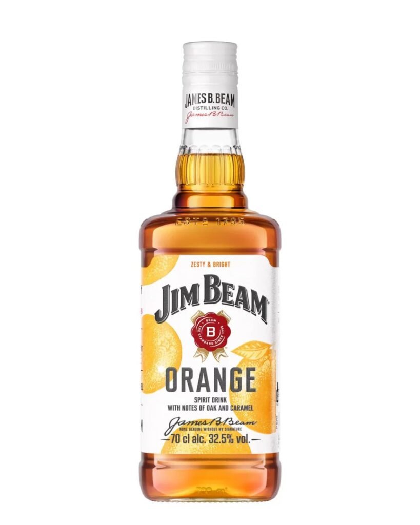 Jim Beam Orange Kentucky Straight Bourbon Whiskey 70 cl