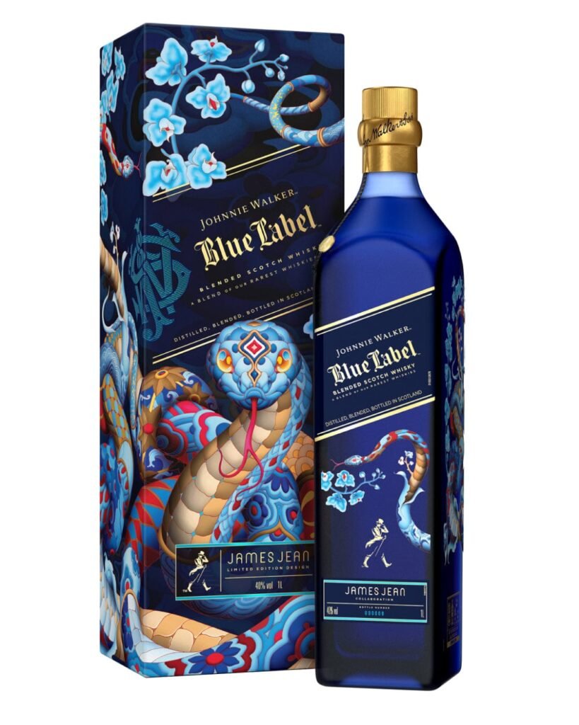 Johnnie Walker Blue Label Year of the Snake Blended Scotch Whisky 70 cl