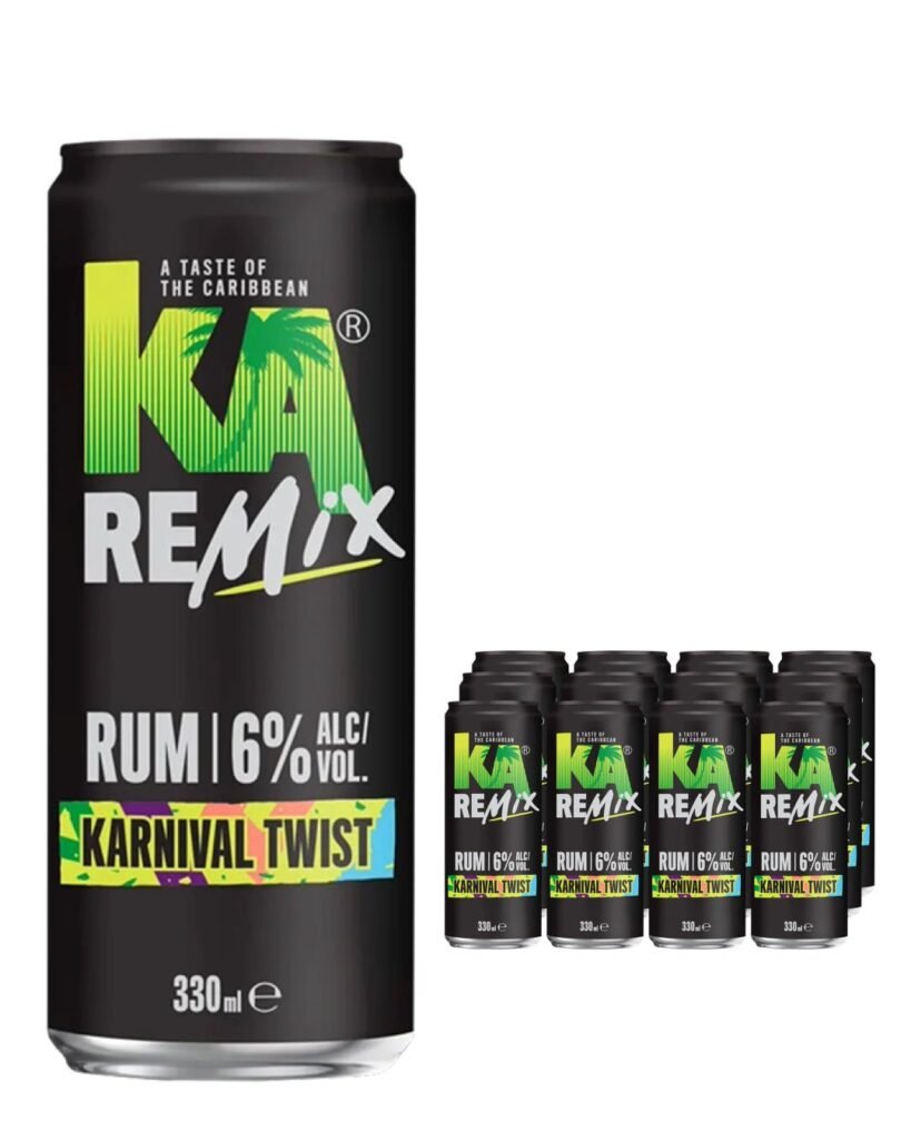 KA Remix Rum Karnival Twist Premixed Can 12 x 330 ml