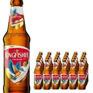 Kingfisher Premium Lager Beer Bottle Multipack, 24 x 330 ml