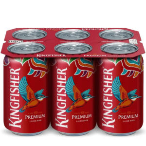 Kingfisher Premium Lager Beer Can Multipack, 6 x 330 ml