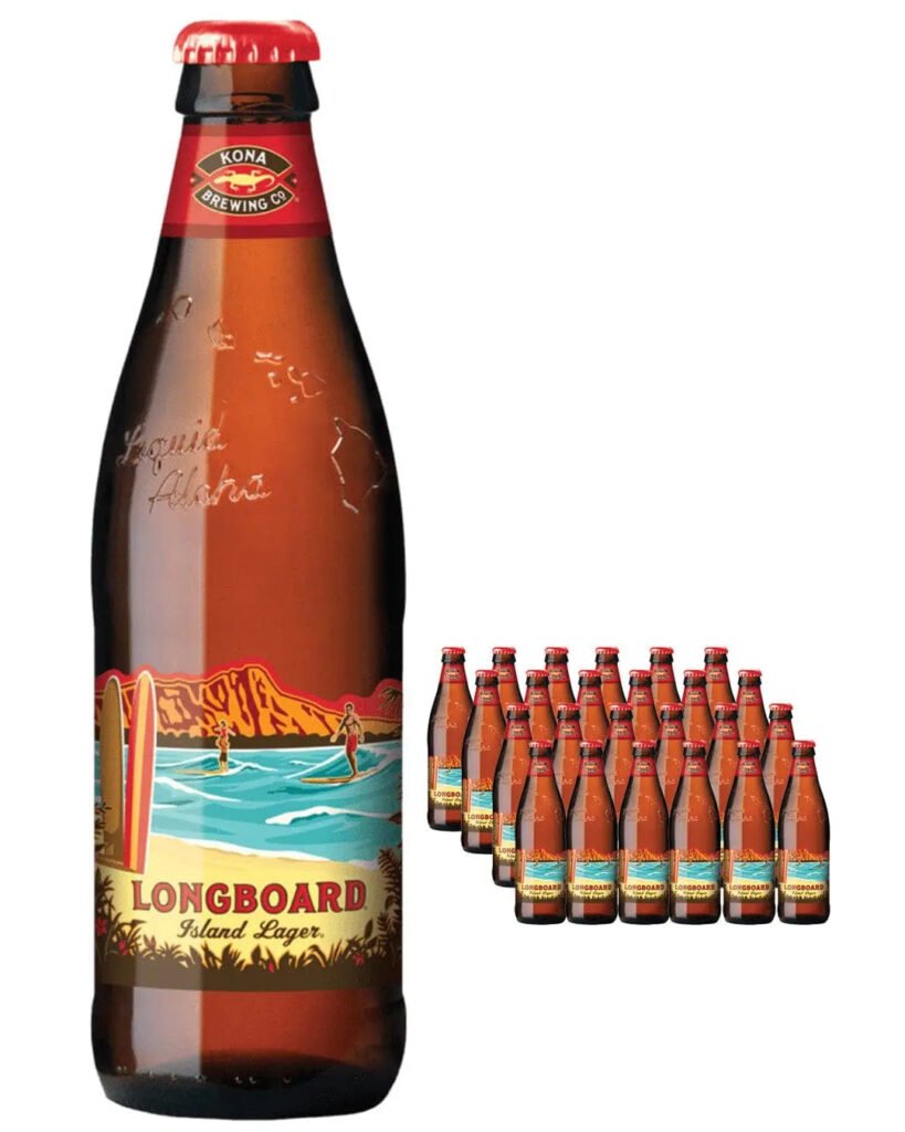 Kona Longboard Lager Bottle 24 x 355 ml