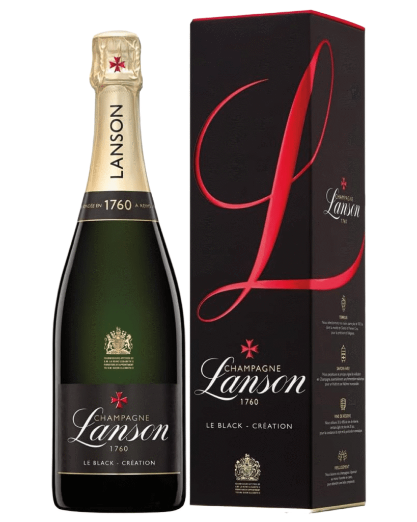 Lanson Black Label Gift Box Champagne 75 cl