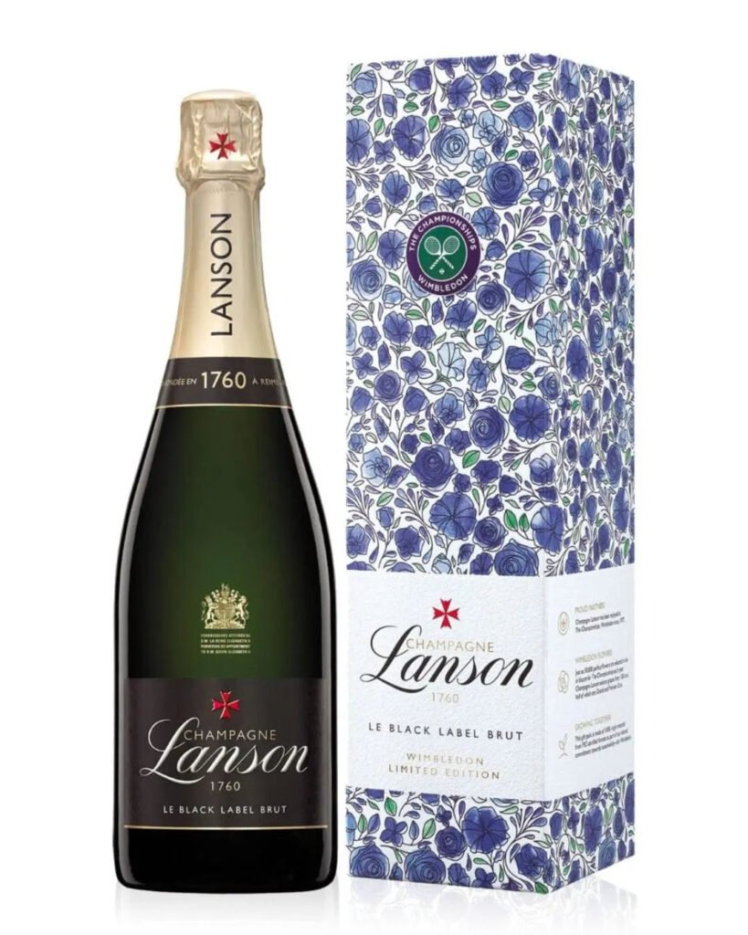 Lanson Le Black Label Wimbledon Gift Box 75 cl