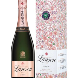 Lanson Le Rosé Wimbledon Champagne Gift Box, 75 cl