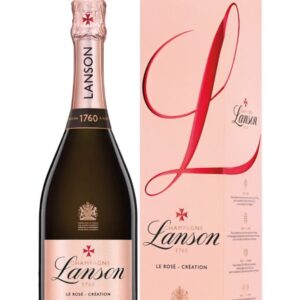 Lanson Rosé Gift Box Champagne, 75 cl