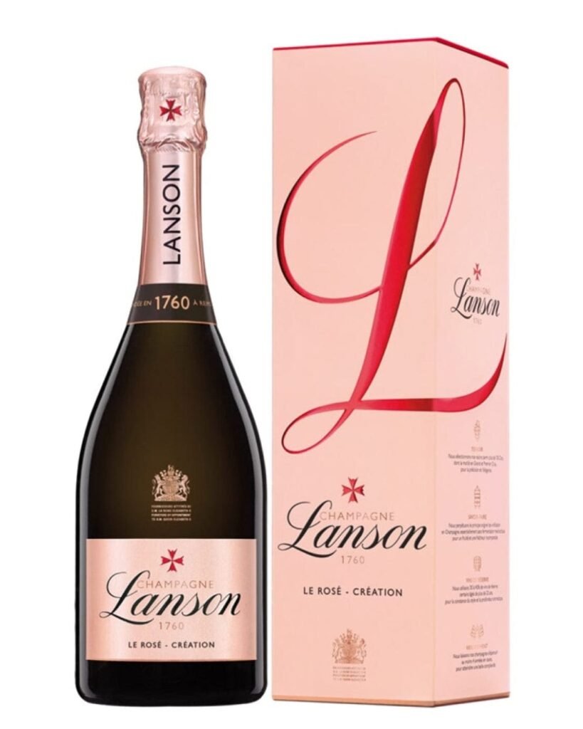 Lanson Rosé Gift Box Champagne 75 cl