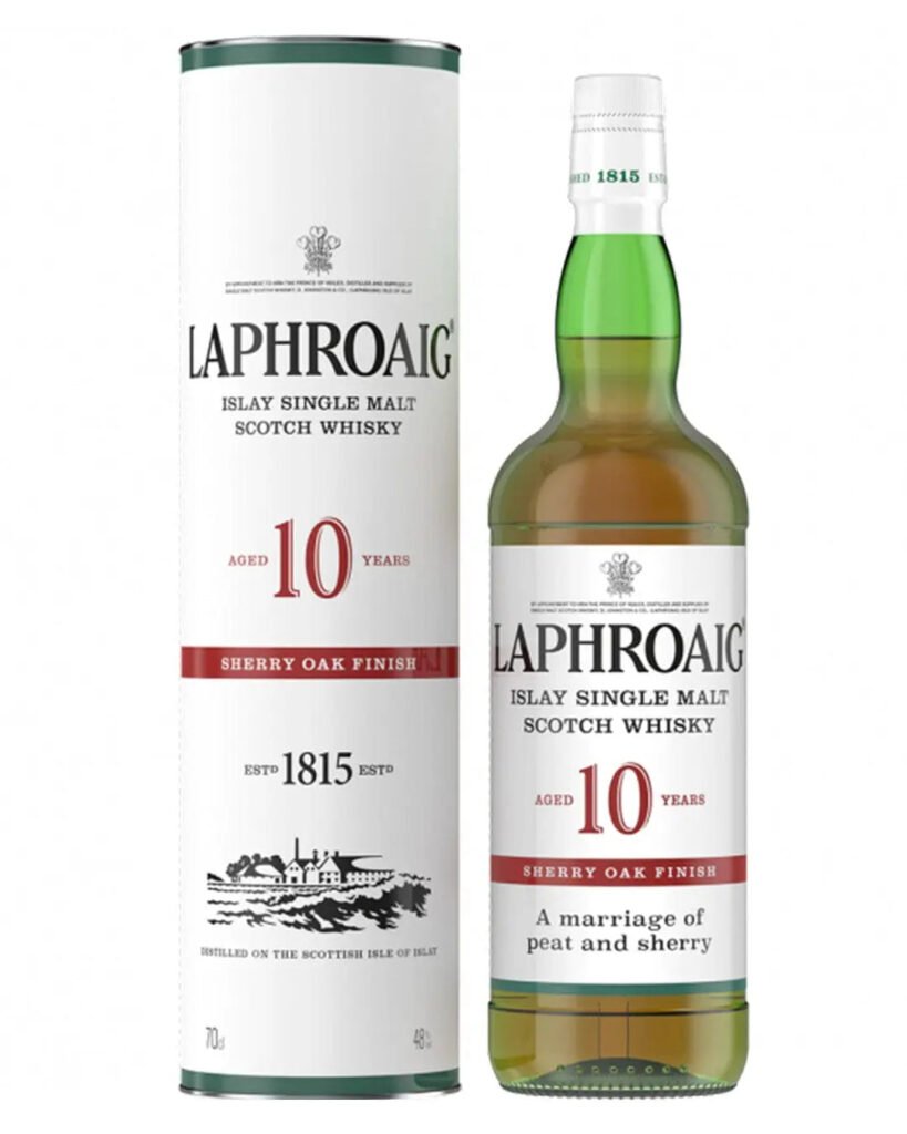 Laphroaig 10 Year Old Sherry Oak Finish Whisky 70 cl
