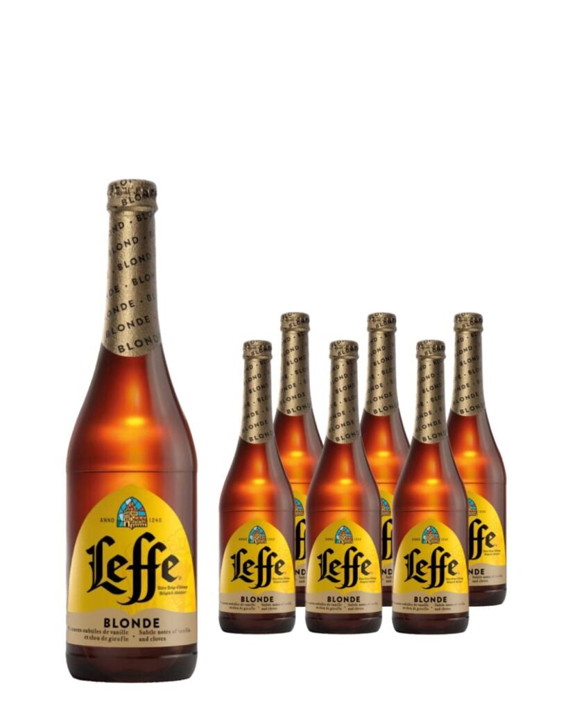 Leffe Blonde Belgian Ale Bottle 6 x 750 ml