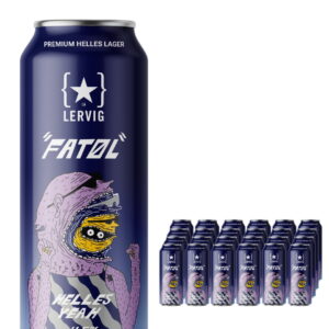 Lervig Helles Yeah Beer Can Multipack, 24 x 500 ml