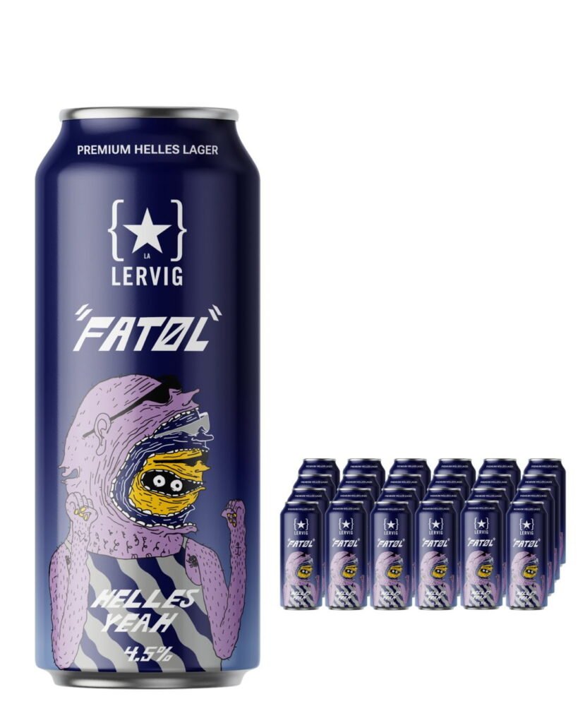 Lervig Helles Yeah Beer Can 24 x 500 ml