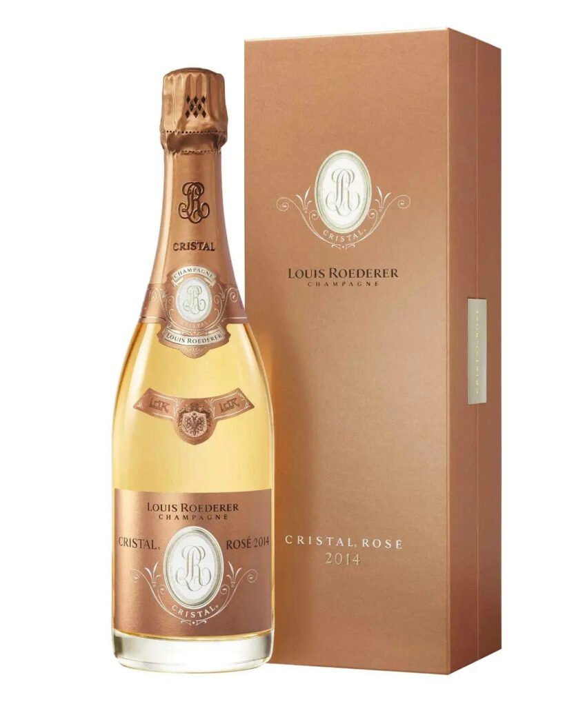 Louis Roederer Cristal Rosé 2014 Champagne Gift Box 75 cl