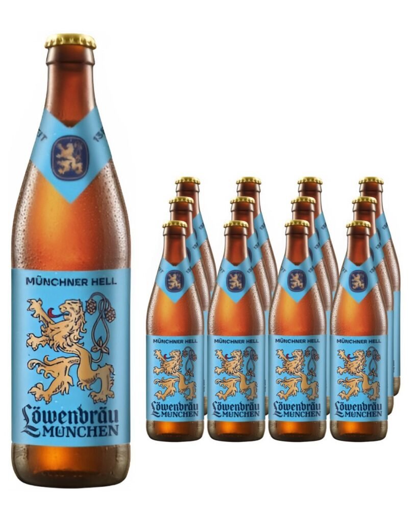 Lowenbrau Original German Helles Larger Beer Bottle 12 x 500 ml