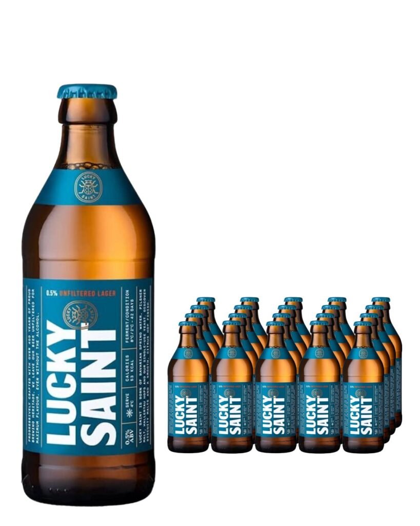 Lucky Saint Low alcohol Lager Beer 20 x 330 ml