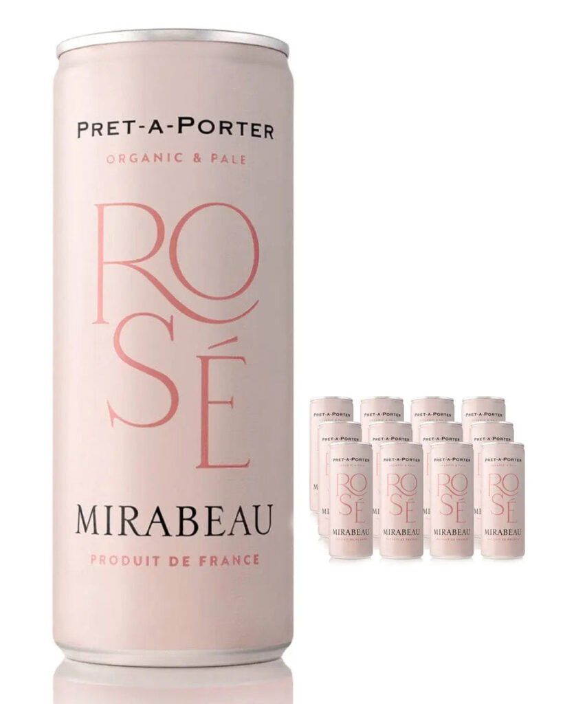 Mirabeau Prêt-à-Porter Rosé Can 12 x 250 ml