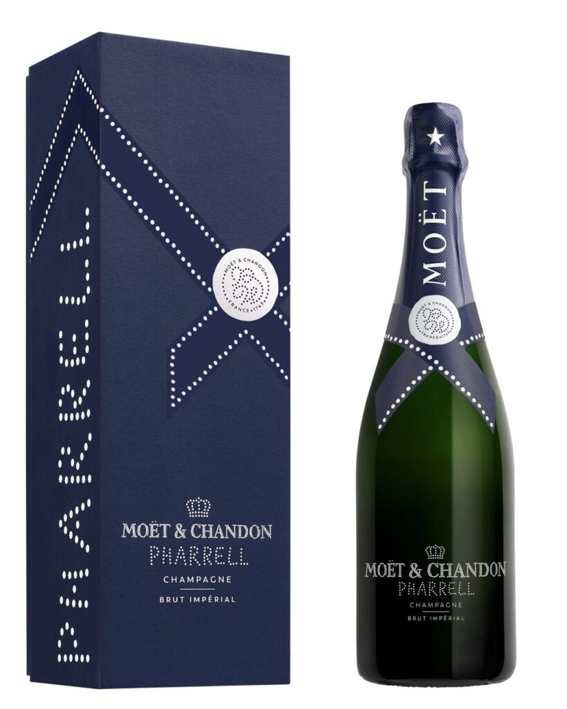 Moët & Chandon Imperial Pharrell Williams Midnight Blue Limited Edition Champagne Gift Box 75 cl