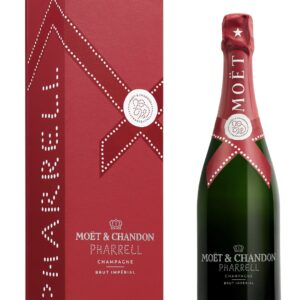 Moët & Chandon Imperial Pharrell Williams Red Limited Edition Champagne Gift Box, 75 cl