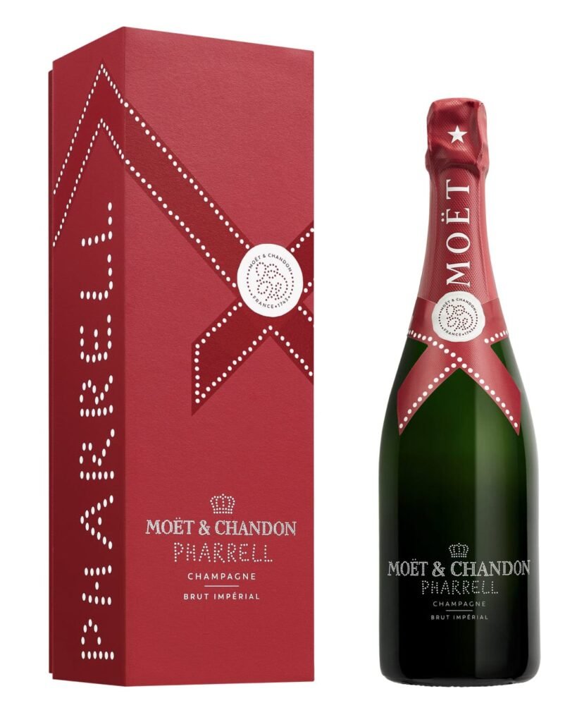 Moët & Chandon Imperial Pharrell Williams Red Limited Edition Champagne Gift Box 75 cl