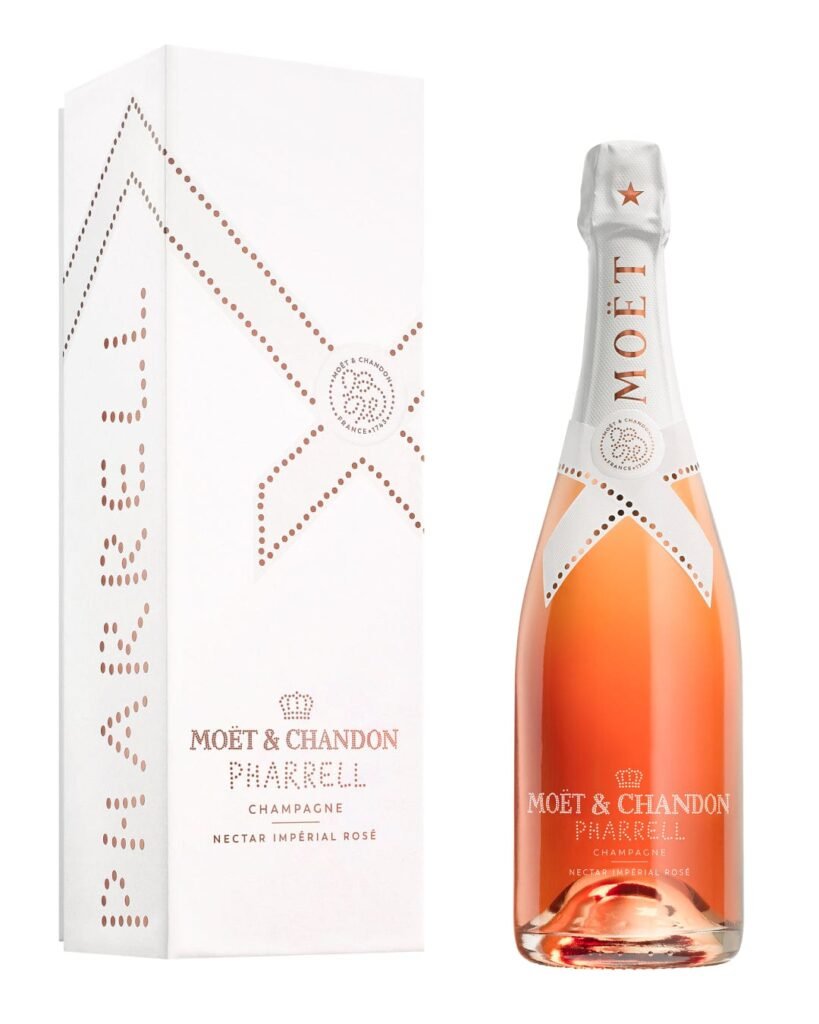 Moët & Chandon Nectar Impérial Rosé Pharrell Williams Limited Edition Champagne Gift Box 75 cl