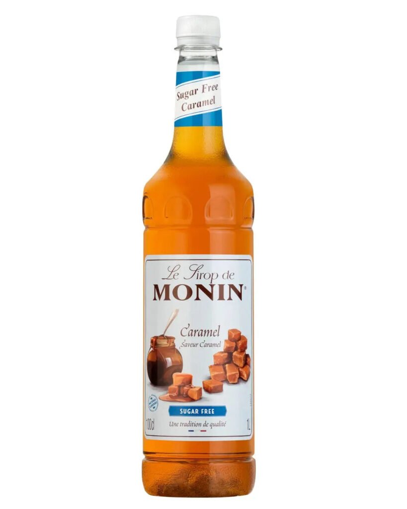 Monin Caramel Sugar Free Syrup 1 L