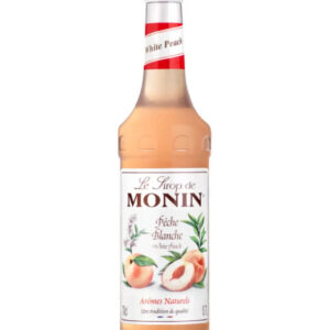 Monin White Peach Syrup, 70 cl