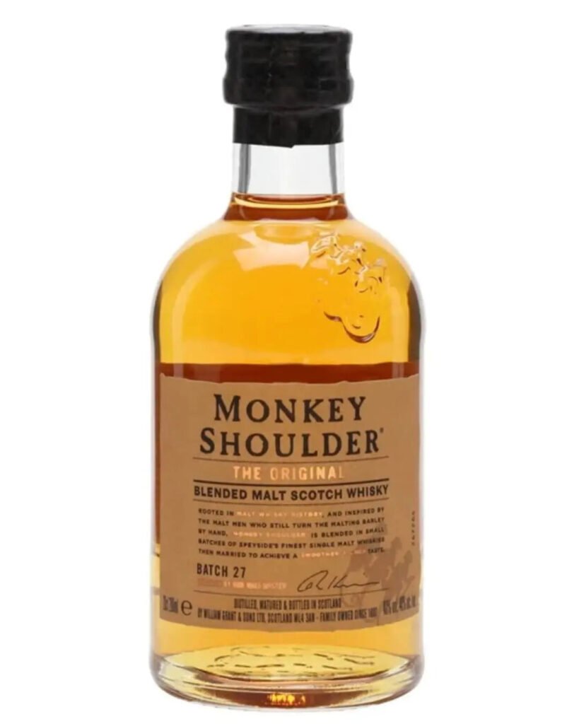 Monkey Shoulder Blended Malt Scotch Whisky 20 cl