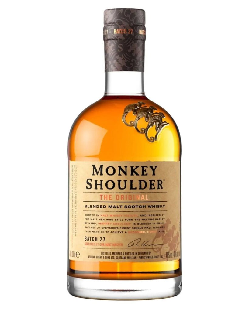 Monkey Shoulder Blended Malt Scotch Whisky 70 cl