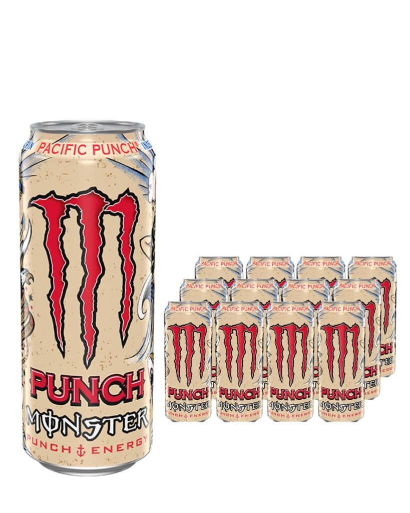 Monster Juiced Pacific Punch Energy Drink Can 12 x 500 ml