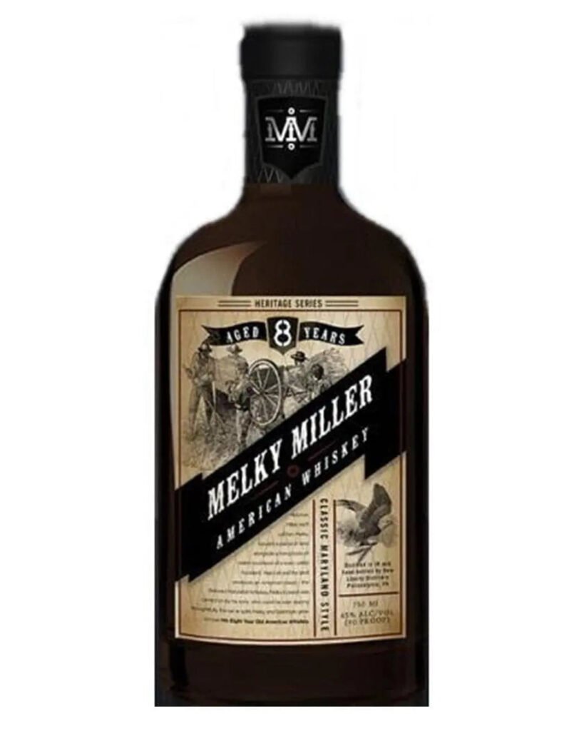 New Liberty Distillery Melky Miller 8 Year Old Whiskey 75 cl