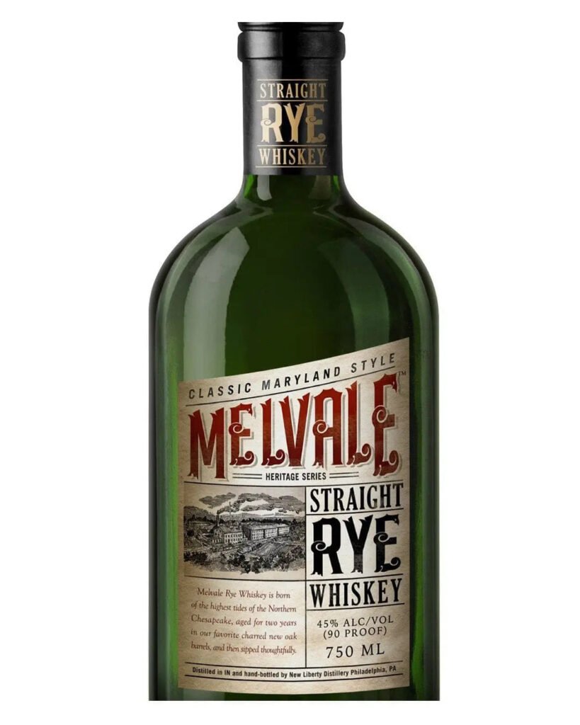 New Liberty Distillery Melvale Straight Rye Whiskey 75 cl