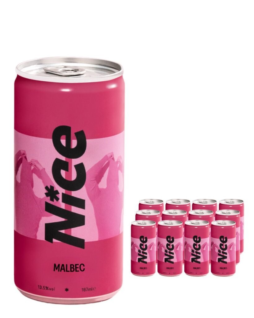 Nice Malbec Can 12 x 187 ml