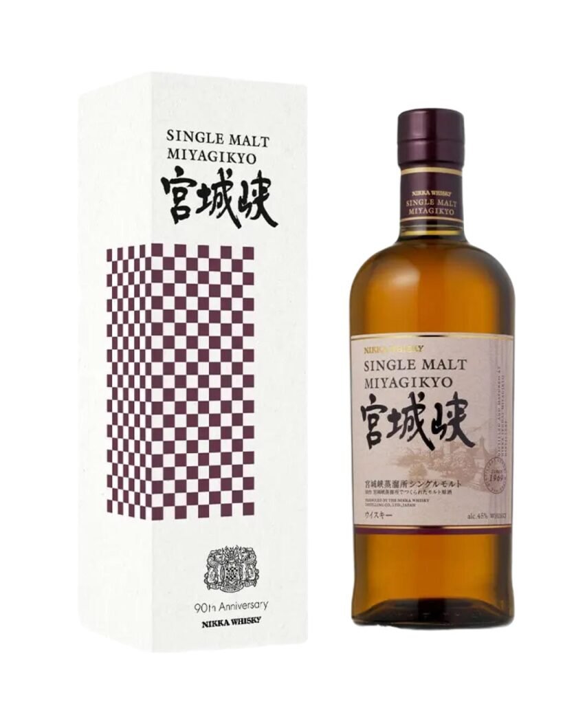 Nikka Miyagikyo Single Malt 90th Anniversary Japanese Whisky 70 cl