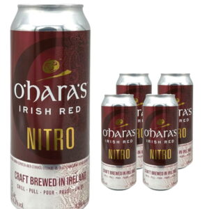 O'Hara's Irish Red Nitro Stout Pack, 4 x 440 ml