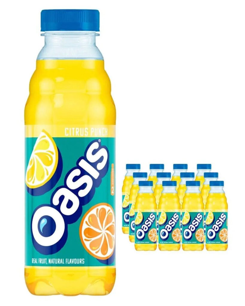 Oasis Citrus Punch Plastic Bottle 12 x 500 ml