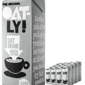 Oatly Oat Drink Barista Edition Multipack, 12 x 1 L