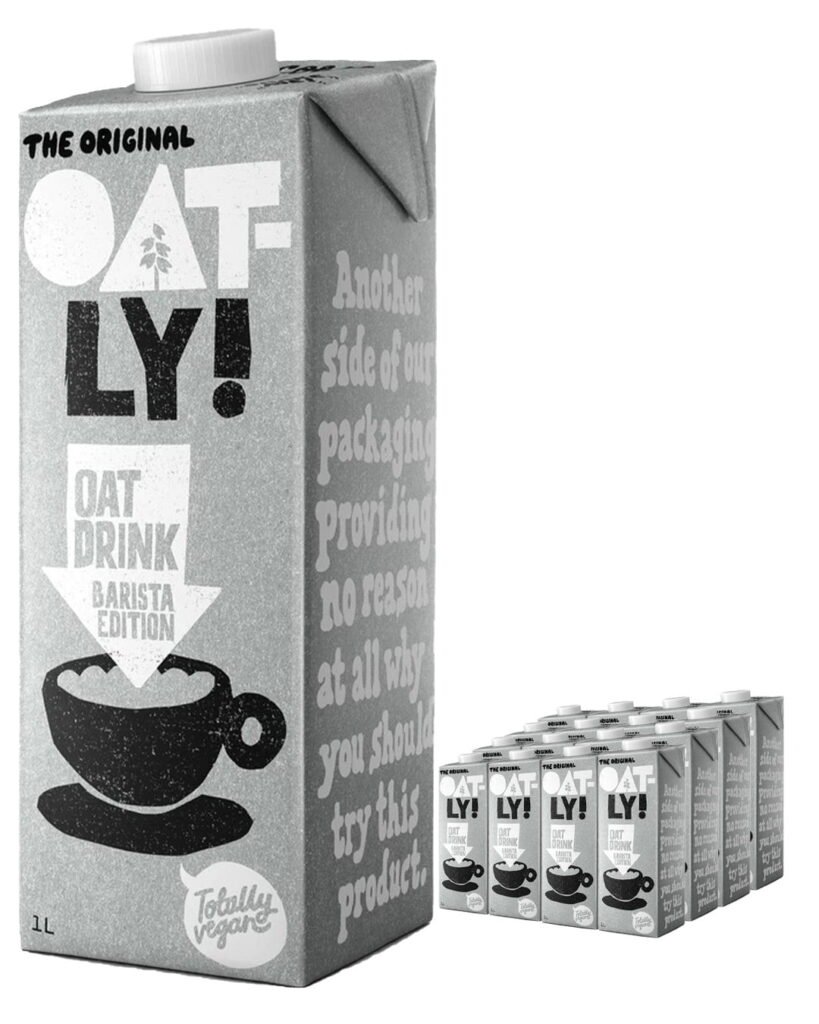 Oatly Oat Drink Barista Edition 12 x 1 L