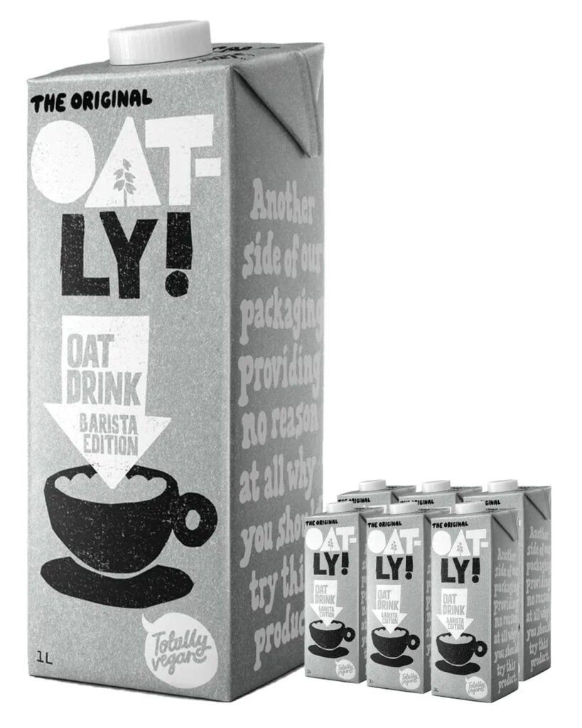 Oatly Oat Drink Barista Edition 6 x 1 L