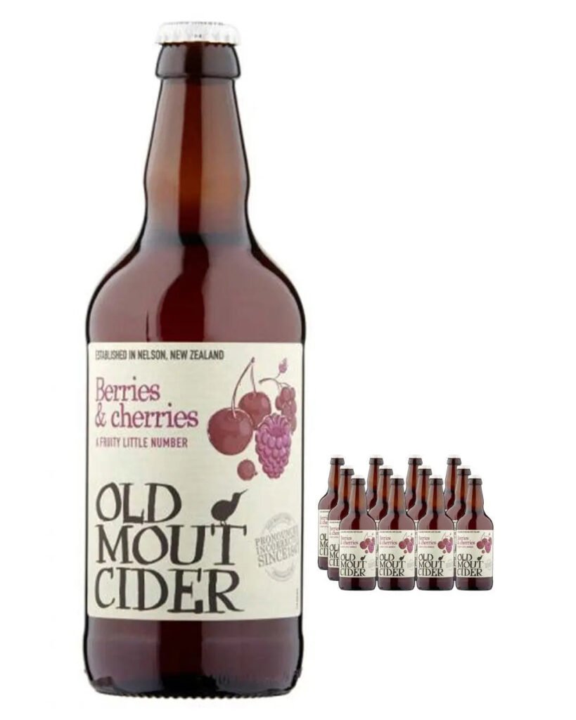 Old Mout Berries & Cherries Cider 12 x 500 ml