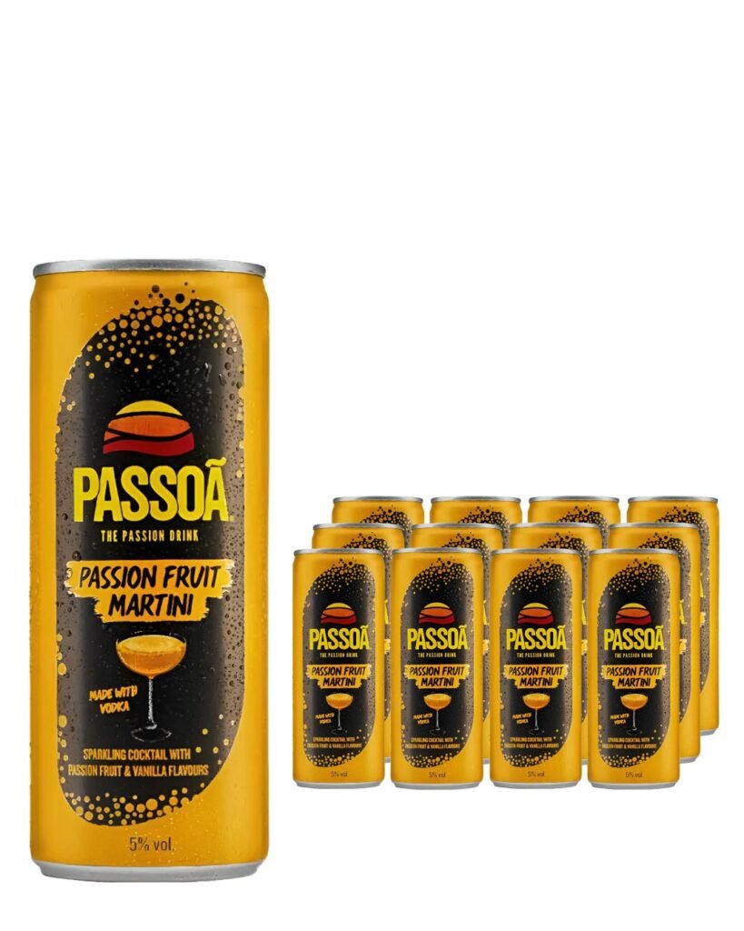 Passoa Passion Fruit Martini Can 12 x 250 ml