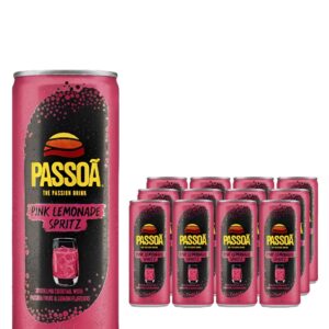 Passoa Pink Lemonade Spritz Can Multipack, 12 x 250 ml