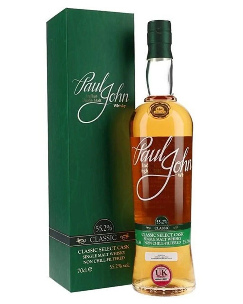 Paul John Classic Select Cask Indian Single Malt Whisky 70 cl