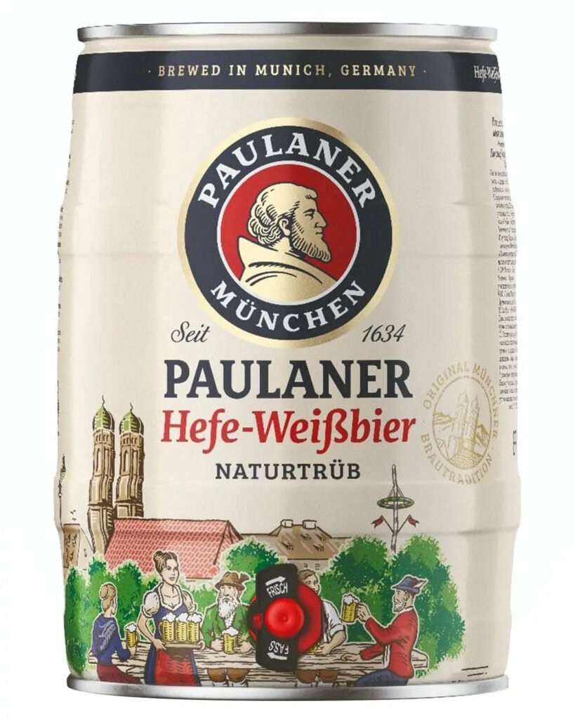 Paulaner Hefe Weizen Mini Keg 5 L