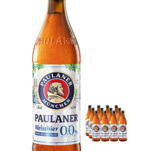 Paulaner Weisbier Alcohol Free Multipack, 12 x 500 ml