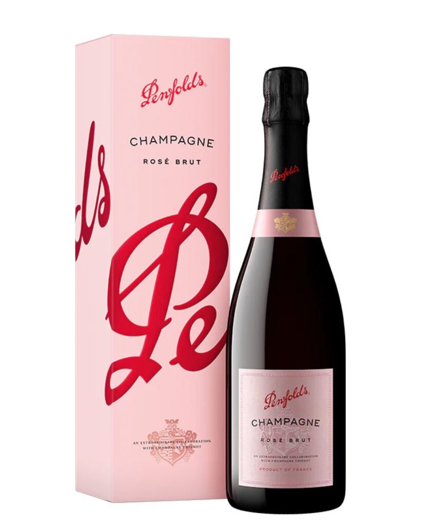 Penfolds x Champagne Thiénot Brut Rosé Gift Box 75 cl