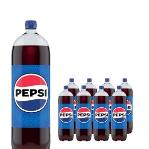 Pepsi Cola Soft Drink 8 x 2 L Pack