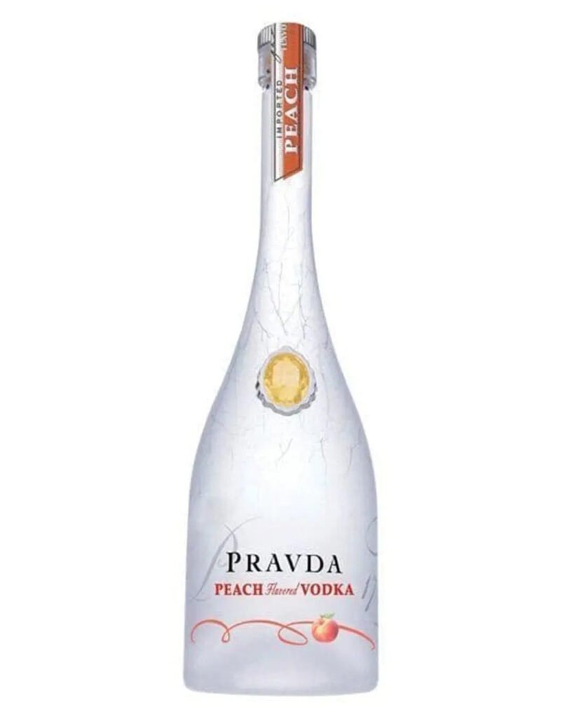 Pravda Ultra Premium Polish Peach Vodka 70 cl