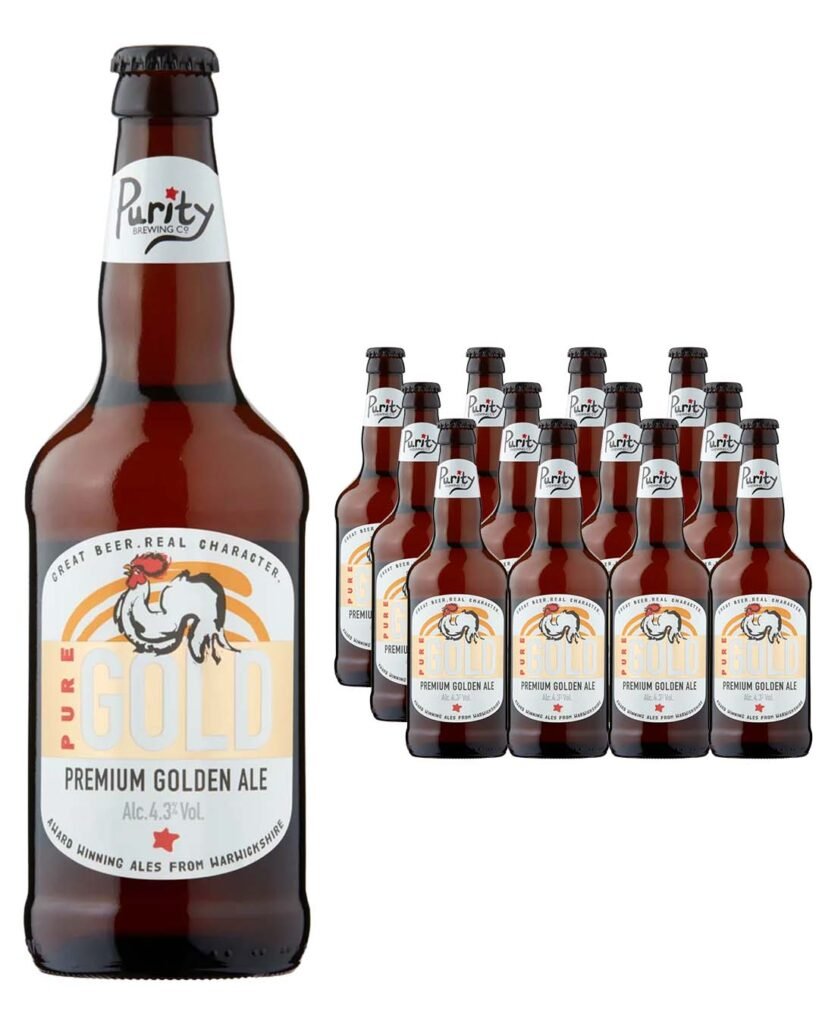 Purity Brewing Co. Pure Gold Golden Ale 8 x 500 ml