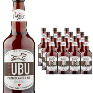 Purity Brewing Co. Pure Ubu Amber Ale Multipack, 8 x 500 ml